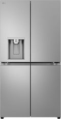 LG Kühlschrank, 641 l, Silber, GML960PYBE Amerikanischer, Kombi-, Door Clooning+, E-Klassifizierung, Anti-Fingerabdruck