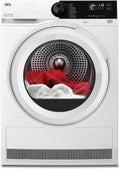 AEG Wärmepumpentrockner, 9 kg, Schwarz, Serie 7000: SensiDry schonendes & energiesparendes, neue Energiekl. C, Mengenautomatik