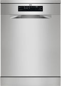 AEG Geschirrspüler, 60 cm, 44 dB, Silber, freistehend FFB64627ZM, 13 Gedecke, AirDry-System, XL-Display, Quicklift-Korb