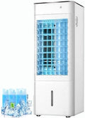 Mobiles Klimagerät, Weiß, Tragbare 4-in-1 Verdunstungskühler Heizung, 7000 BTU Klimaanlage mit Luftbefeuchter, Fernbedienung