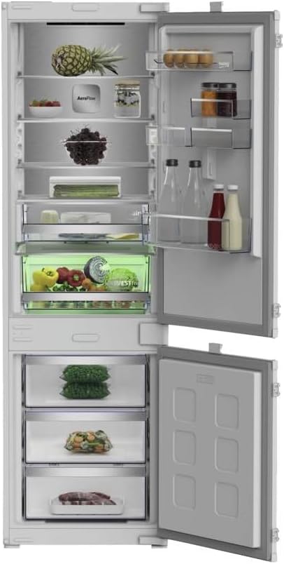 B7BCNA295HS2 Gefrierschrank, 35 dB, Weiß, FRIGO INC COMBI 270LT H178 NF D INV METALBACK (JUMP)