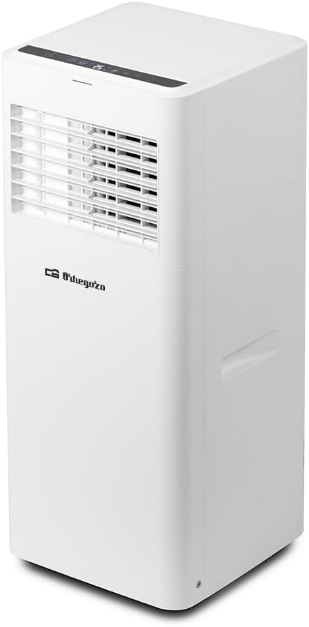 Orbegozo Mobiles Klimagerät, 42 Liter, Weiß, ADR 7000 Mobile Klimaanlage, 1.750 Kühl-/Stunde, Klasse A, Gas R290