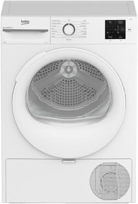 BEKO Wärmepumpentrockner, 8 kg, Weiß, b300 Eco sense SLFT1812 L60 cm A+