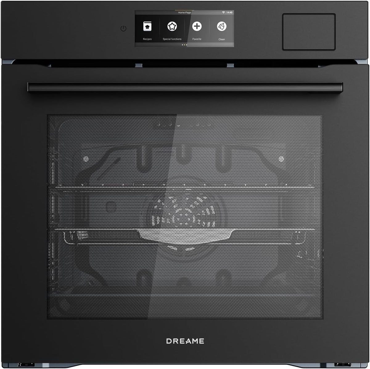 Backofen, 60 cm, 81 L, Schwarz/Silber, dreame OZ60 Pro Kombi- einbaugerät, Volumen Einbau