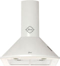 GURARI Dunstabzugshaube, 046 WH, 60 cm, 1000m, Weiß, Wandhaube GCH C 6, Saugstark ³/h, 3 Stufen, Ablufthaube, Umlufthaube
