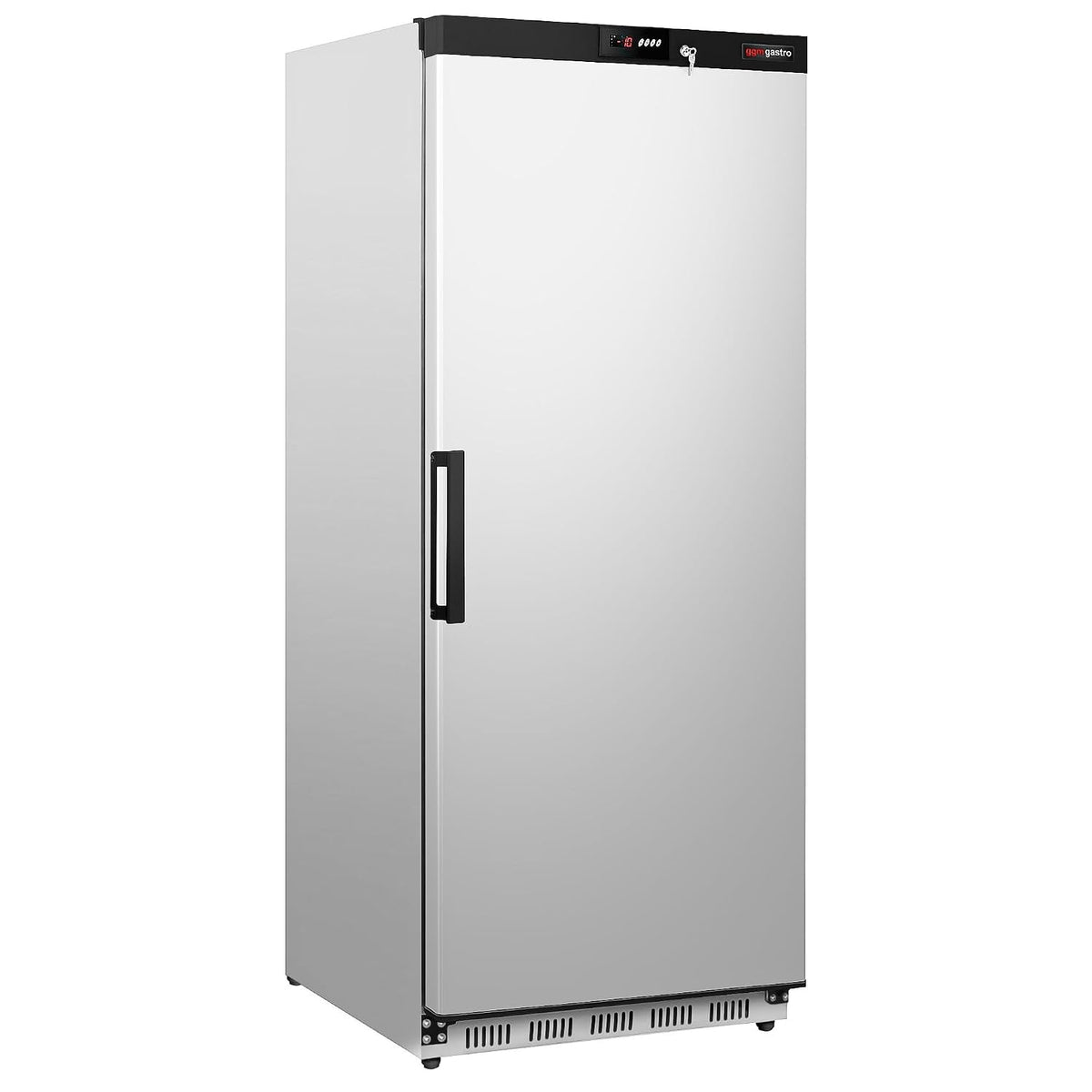GGM Kühlschrank, 600 L, Silber, Gastro Lagertief Edelstahl