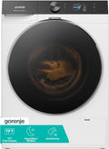 Gorenje Waschmaschine, 68 db, 10 kg, Weiß, WG814A5T4 mit Dampffunktion, 1400 U/Min, 20 Programme, TFT Farb-Display