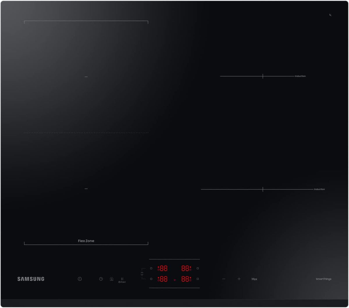 TABLE Kochfeld, Grau, INDUCTION SAMSUNG NZ64B5045GK