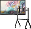 SYLVOX Fernseher, 55 Zoll, Schwarz, Smart TV, Outdoor TV, Smart TV wasserdichte Outdoor, 4K für draußen, Unterstützung Google Assistant