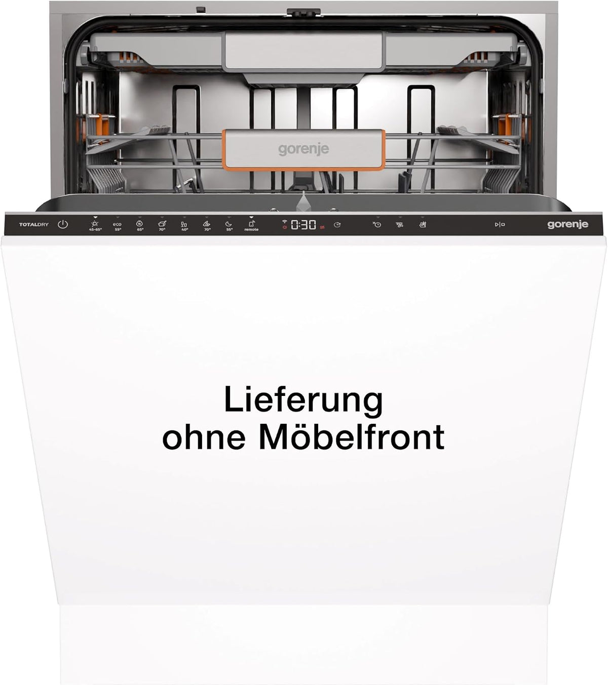 Gorenje Geschirrspüler, 82 x 60 x 55,5 cm, Silber, ULTRA16BWIFI /Einbaugerät FRONT NICHT ENTHALTEN/EU Made/60