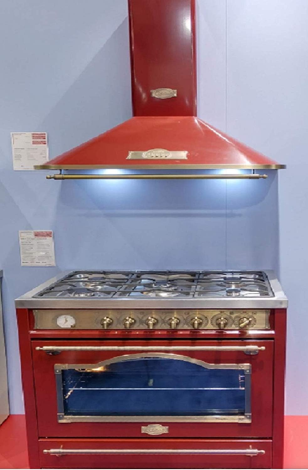 Kaiser Elektroherd, 90 cm, Schwarz/Silber, A 9315 RotEm Dunstabzugshaube - Gas & Elektro Standherd HGE