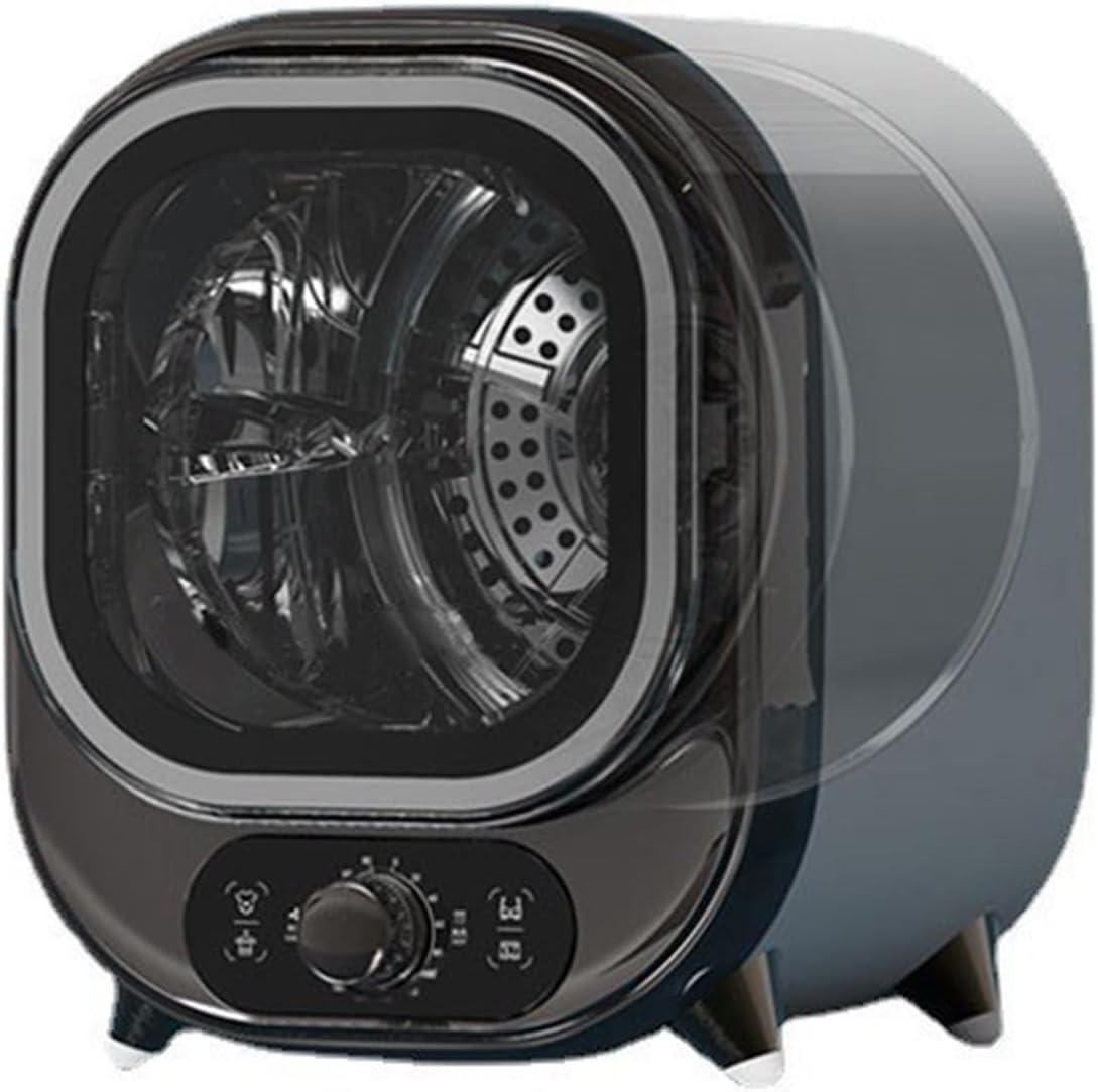 TAHALI Wäschetrockner, 450 W, 110 V, Weiß, Mini-, Kleiner kompakter für Zuhause, elektrischer für Wohnung, H