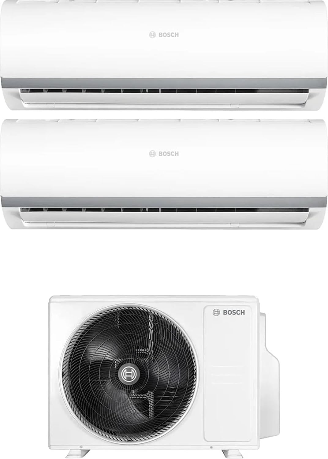 BOSCH Klimaanlage, 5,3 kW, Grau, Klimagerät CL5000M 53/2 E Multisplit Außeneinh. 554x805x330