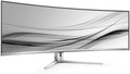 PHILIPS Monitor, 49 Zoll, Weiß, s Evnia 49M2C8900 L - DQHD OLED Curved Gaming, 144 Hertz, 03ms GtG, HDR400, Ambiglow (5120x1440