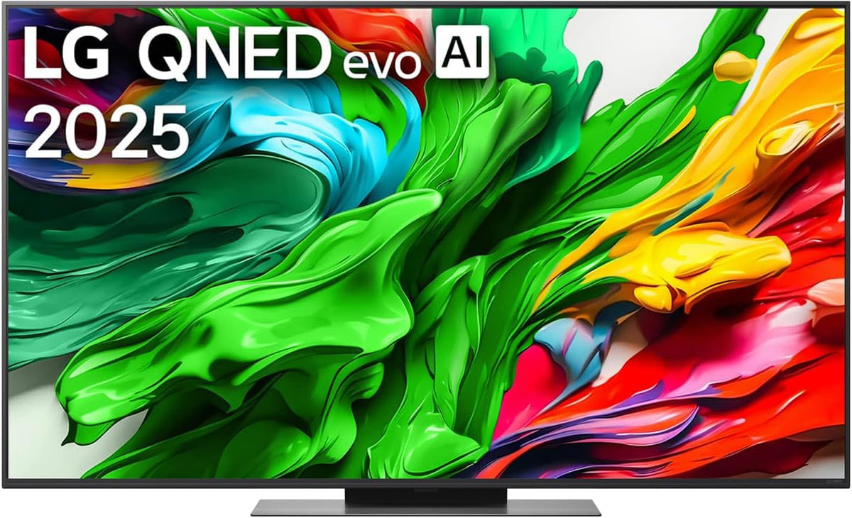 LG Fernseher, 55 Zoll, 139 cm, Schwarz, 55QNED86A6A TV 4K QNED evo AI TV (α8 Gen2 4K AI, webOS 25, 120 Hz) [Modelljahr 2025]