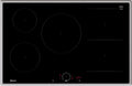 NEFF Kochfeld, 80 cm, Schwarz, T58SHW1L0, N 70, Induktions, autarkes Glaskeramik- breit, Twist Touch, Combi Induction