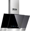 Kaiser Dunstabzugshaube, 80 cm, Schwarz/Silber, AT 8438 F ECO Exklusive kopffreihaube