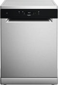 Whirlpool Geschirrspüler, Silber, WH4FFA14BN6X, freistehend, 14 Stellen, Klasse A, 6. Sinn, Multizone, dritter Korb