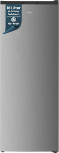 Gefrierschrank, 161 Liter, Weiß, homeX FSN1611E-S NoFrost Tiefkühlschrank groß