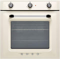 SMEG Backofen, Silber, Einbau- aus Edelstahl SF6905P1 cremefarben