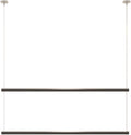 Kleiderständer Wohnzimmerschrank, 80 cm, 100 cm, 120 cm, 150 cm, 180 cm, 200 cm, Metall, Schwarz