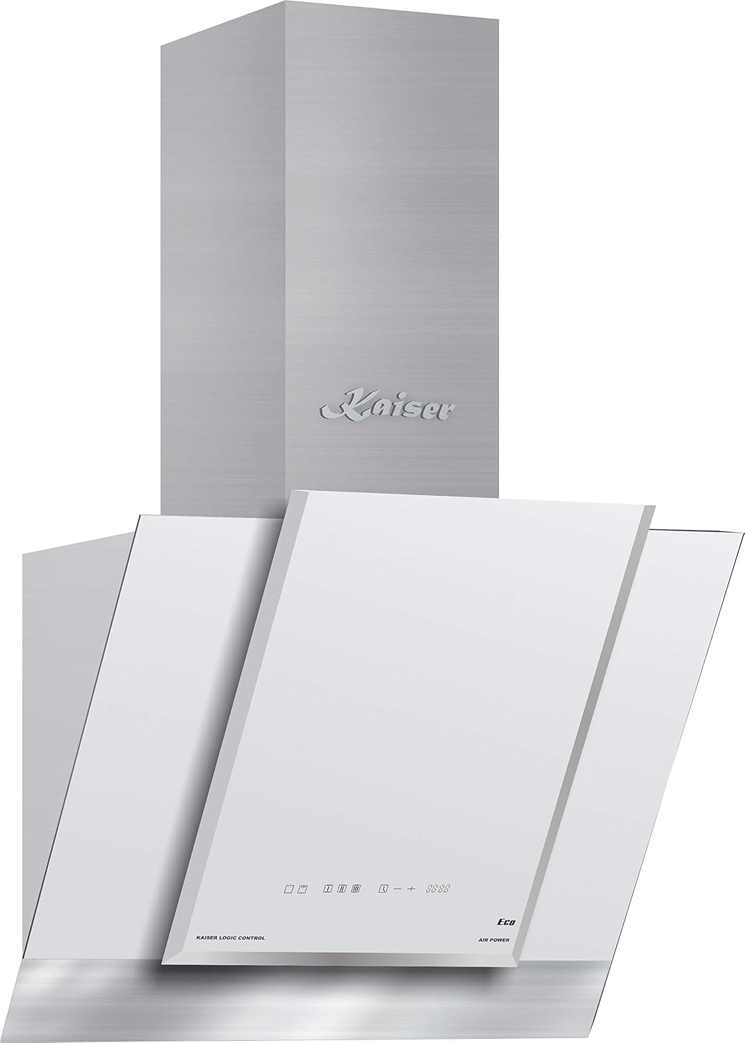 Kaiser Dunstabzugshaube, 60 cm, 910 m, Schwarz/Silber, AT 6438 FW ECO/Wandhaube Wandhaube Luxus Hersteller / 3